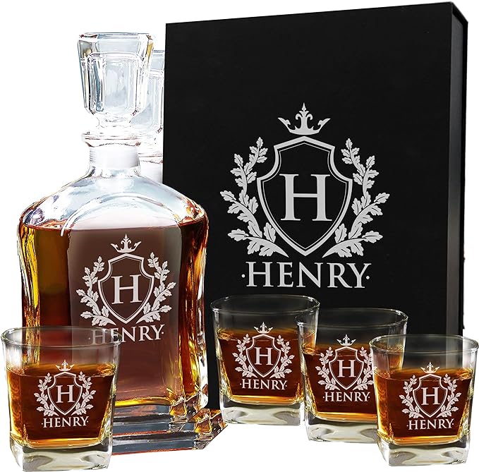 Personalized Whiskey Glasses