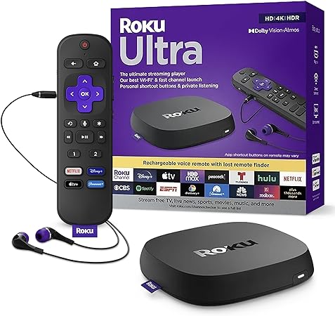 Roku Ultra Streaming Media Player